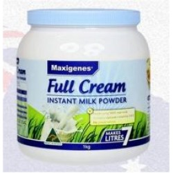 Maxigenes Blue Fat Full Fat High Calcium + Vitamin D Nutrition Instant Milk Powder (Free Shipping Price)