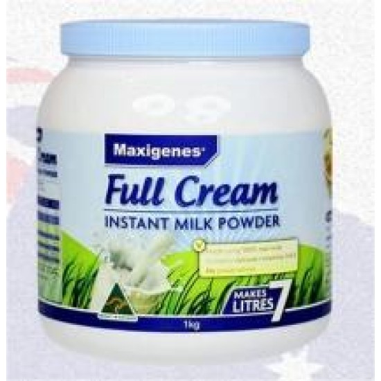 Maxigenes Blue Fat Full Fat High Calcium + Vitamin D Nutrition Instant Milk Powder (Free Shipping Price)